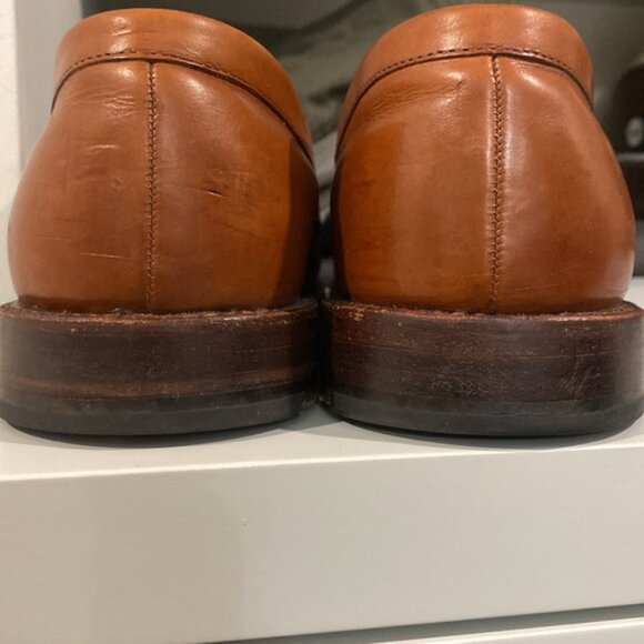 J. Crew Ludlow Tan Leather Loafers Men’s Shoes Size 10 main image 6